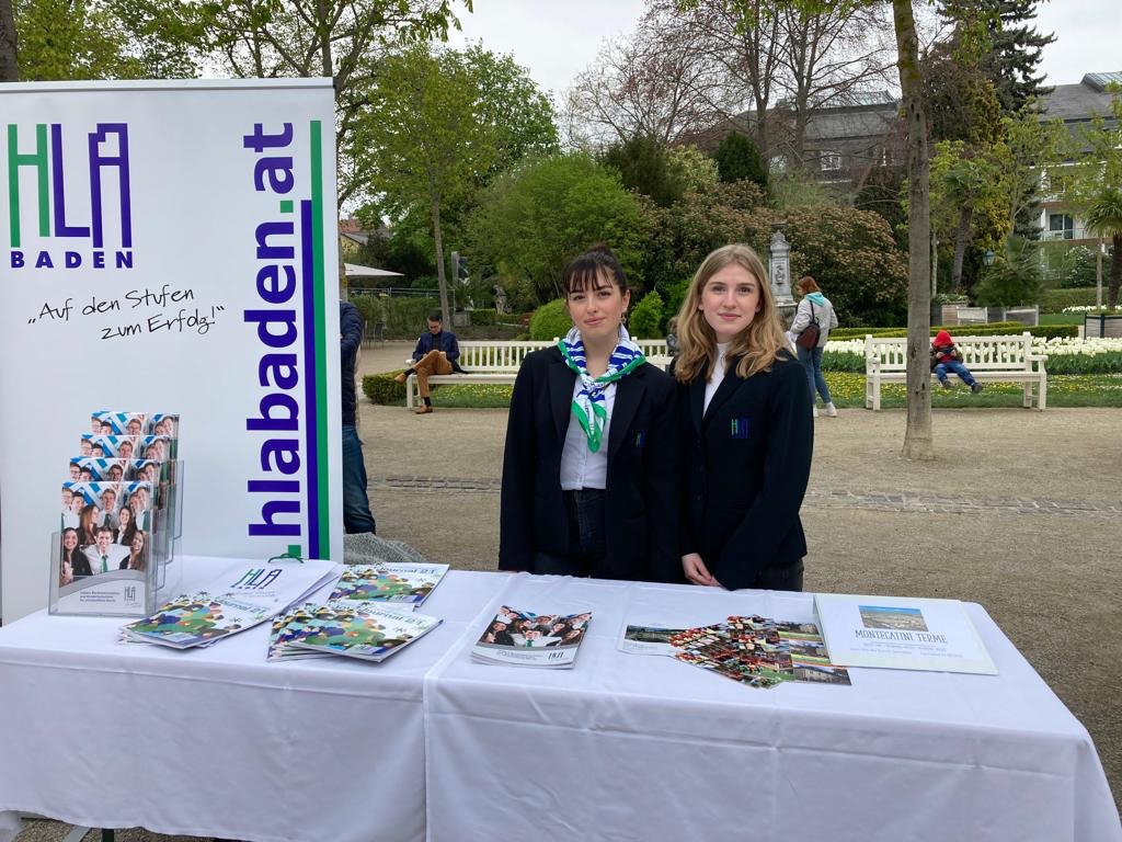 HLA Baden beeindruckt mit Schulprojekt beim Welterbefest Baden! 