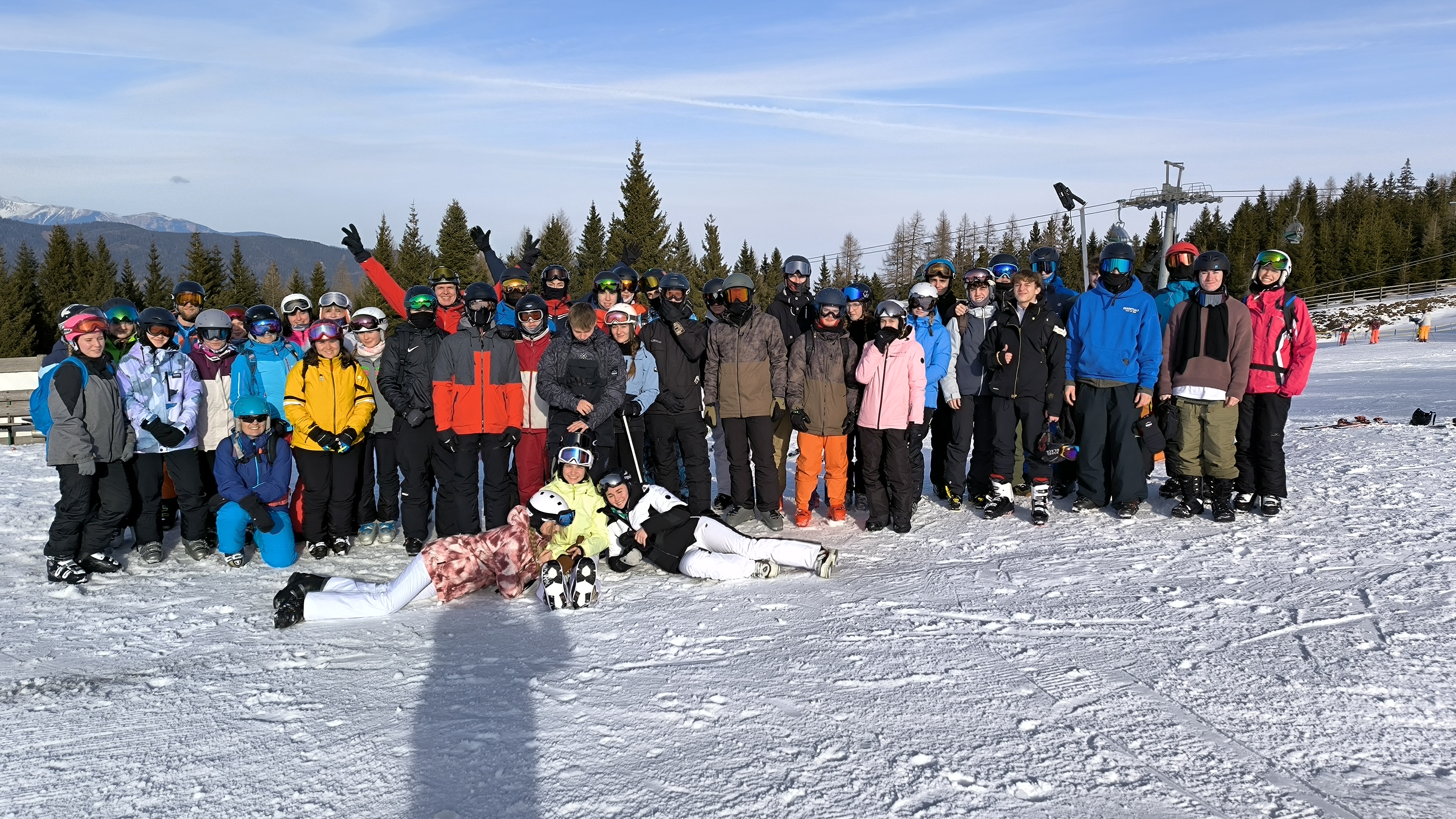 Skitag am Semmering der III., IV. und V. Jährgänge