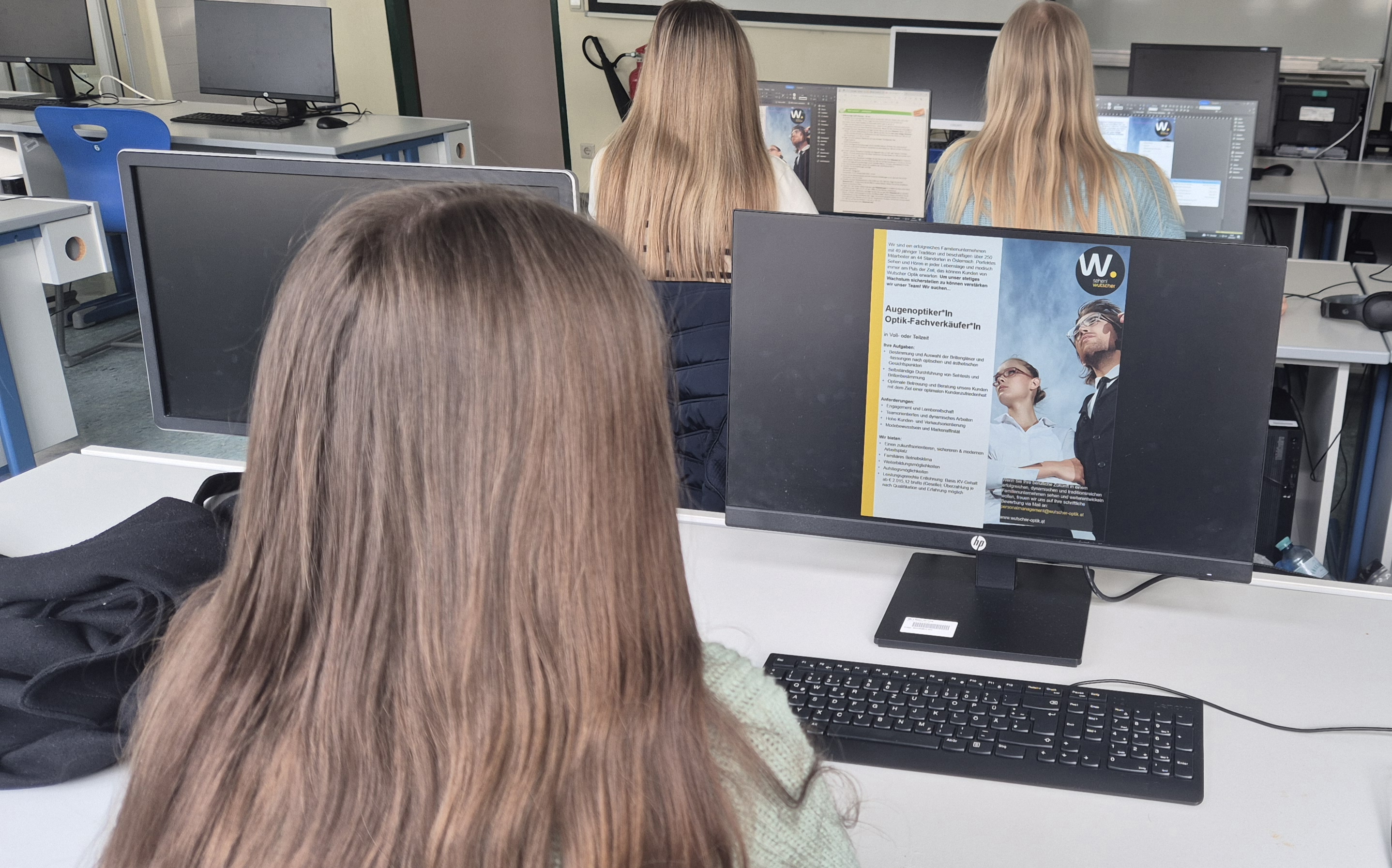Stellenausschreibung mittels InDesign erstellen