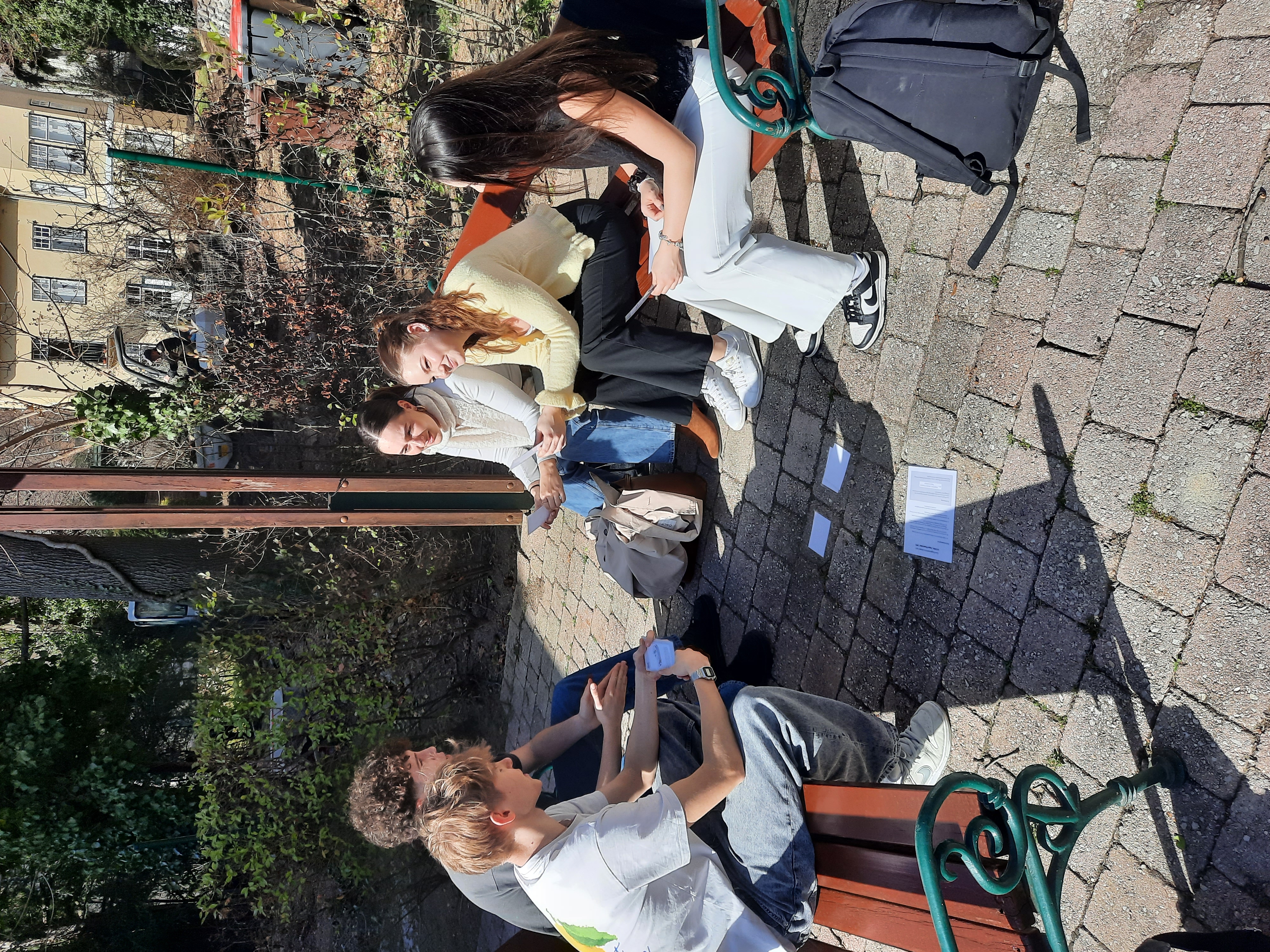 3IMK beim Sonne tanken