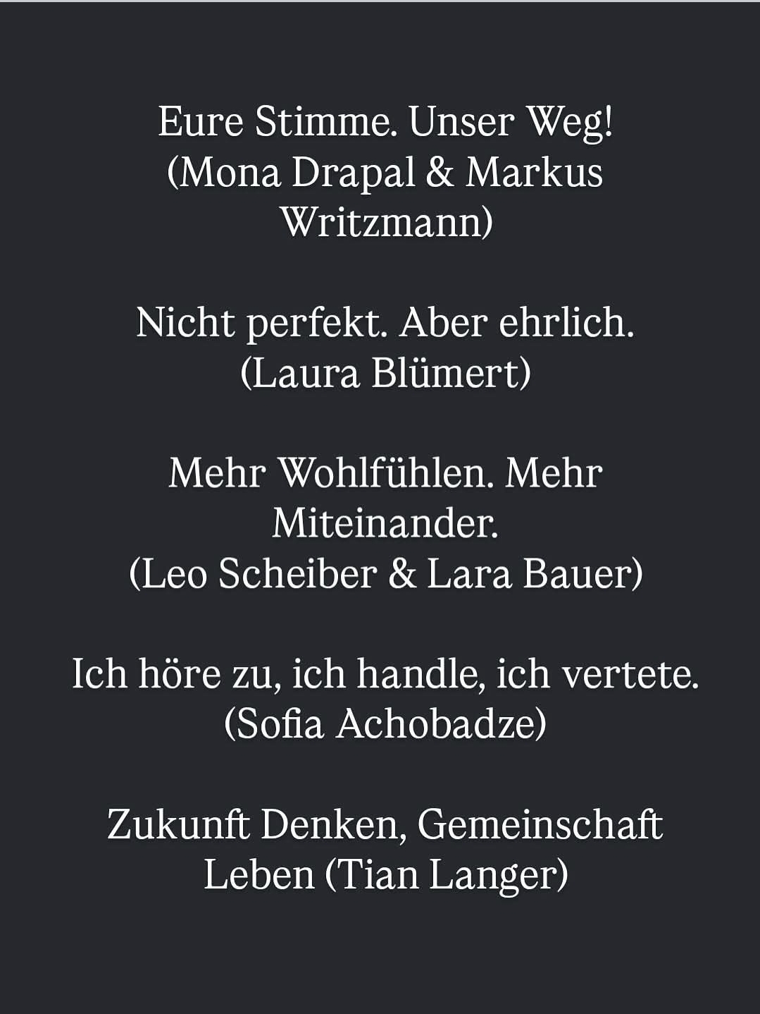 Schulsprecher:innenwahl für das Schuljahr 2025/2026