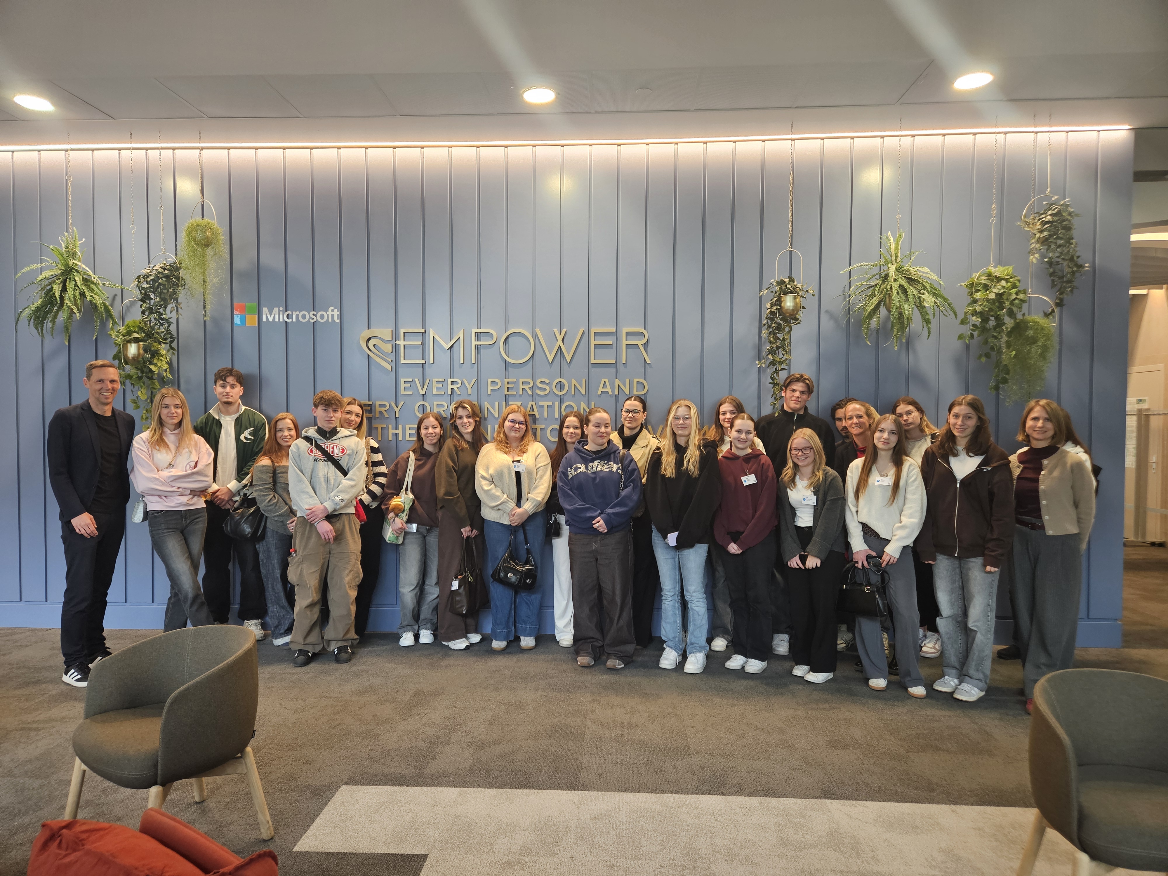 Exkursion zum Unternehmen Microsoft Österreich im ASP Touristik & Dienstleistungsmanagement